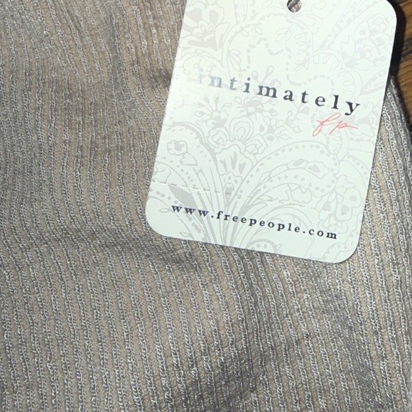 NWT Free People Intimately Hi Hon Thong Bodysuit Contrast Stitch Scoop Neck Sm - Picture 7 of 10